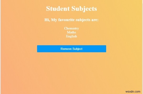 HTML DOM removeChild() 메서드 – 자식 노드 삭제 방법 총정리