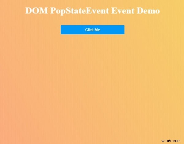 HTML DOM PopStateEvent 객체 완벽 정리 – 개념, 속성, 예제 코드