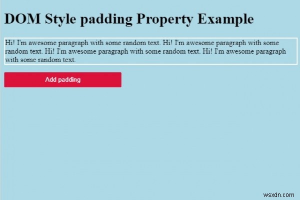 HTML DOM Style padding 속성 – 사용법과 예제 총정리