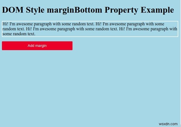 HTML DOM 스타일 marginBottom 속성 완벽 가이드 - 하단 마진 설정과 반환 방법