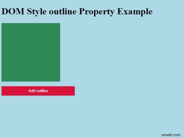 HTML DOM Style outline 속성 완벽 정리 – 요소 외곽선 제어 방법