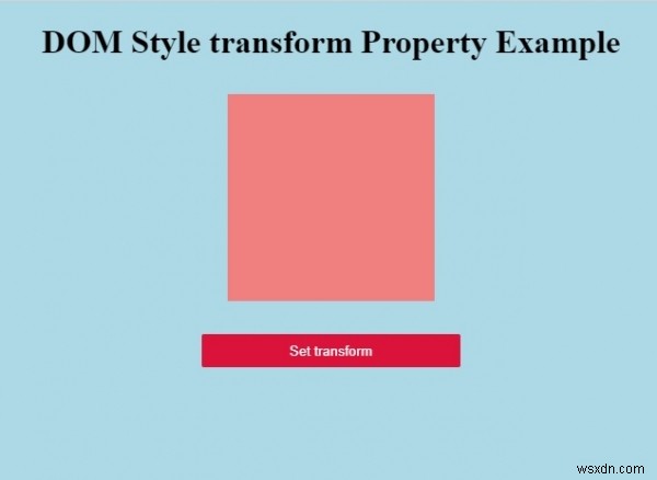 HTML DOM style transform 속성 – 2D·3D 변환 적용 방법 총정리
