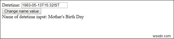 HTML DOM Input Datetime name 속성 – 문법과 예제로 배우는 완벽 가이드