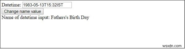 HTML DOM Input Datetime name 속성 – 문법과 예제로 배우는 완벽 가이드