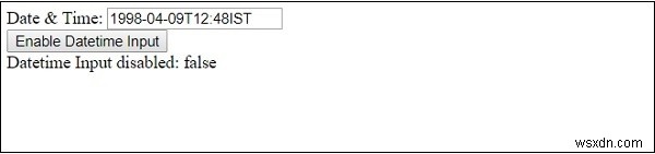 HTML DOM Input Datetime disabled 속성 – 문법과 예제로 배우는 활성화·비활성화 방법
