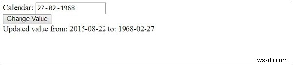 HTML DOM Input Date value 속성 – 날짜 입력 필드 값 가져오기 및 설정 방법