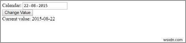 HTML DOM Input Date value 속성 – 날짜 입력 필드 값 가져오기 및 설정 방법