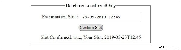 HTML DOM Input DatetimeLocal readOnly 속성 완벽 정리