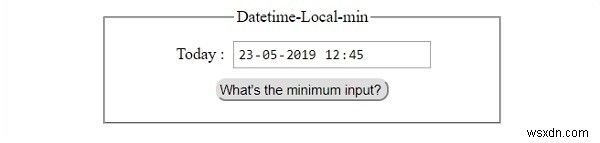 HTML DOM Input DatetimeLocal min 속성 – 문법과 예제로 배우는 최소 날짜·시간 설정