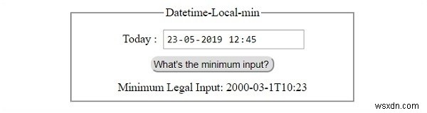 HTML DOM Input DatetimeLocal min 속성 – 문법과 예제로 배우는 최소 날짜·시간 설정