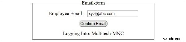 HTML DOM Input Email form 속성 – 이메일 입력 필드의 폼 참조 반환 방법