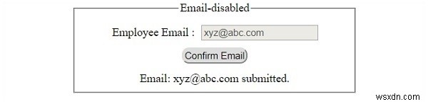 HTML DOM Input Email disabled 속성 완벽 정리 – 구문과 예제 코드