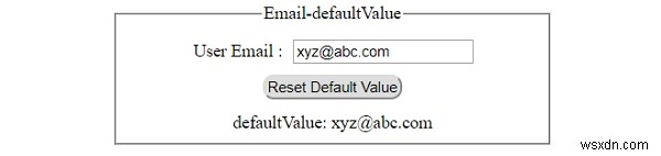 HTML DOM 입력 이메일 defaultValue 속성 완벽 정리