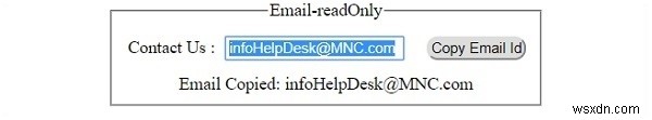 HTML DOM 입력 이메일 readOnly 속성 완벽 정리 - 문법과 예제까지