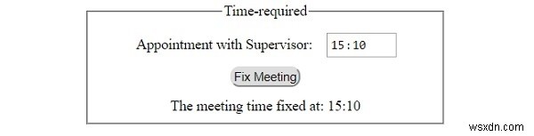 HTML DOM Input Time required 속성 완벽 정리
