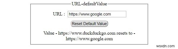 HTML DOM Input URL defaultValue 속성 완벽 가이드