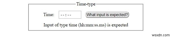 HTML DOM Input Time type 속성 완벽 가이드 – 문법부터 예제까지