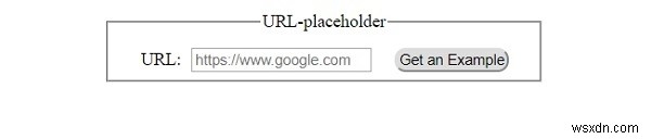HTML DOM Input URL placeholder 속성 완벽 정리