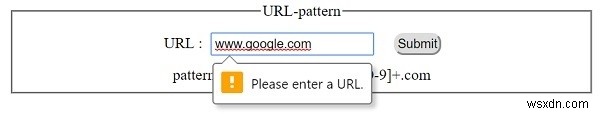 HTML DOM Input URL 패턴(pattern) 속성 완벽 정리
