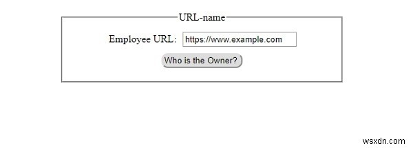 HTML DOM Input URL name 속성 – 문법과 예제 코드로 배우는 사용법