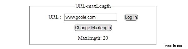 HTML DOM Input URL maxLength 속성 완벽 가이드