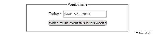 HTML DOM Input Week name 속성 완벽 가이드 – 문법과 실전 예제