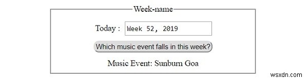 HTML DOM Input Week name 속성 완벽 가이드 – 문법과 실전 예제
