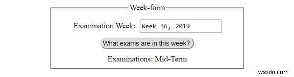 HTML DOM Input Week form 속성 – 포함된 폼의 참조 반환하기