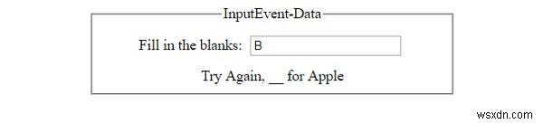 HTML DOM InputEvent 객체 완벽 정리 – 주요 속성과 실전 예제