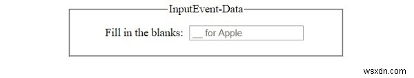 HTML DOM InputEvent 객체 완벽 정리 – 주요 속성과 실전 예제