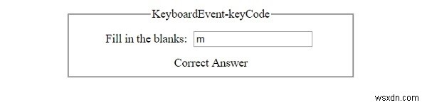 HTML DOM KeyboardEvent keyCode 속성 – 개념, 문법 및 실전 예제