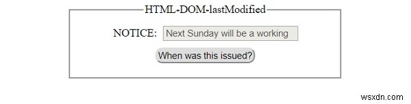 HTML DOM lastModified 속성 – 문서 최종 수정 일시 확인하기