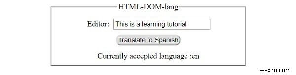HTML DOM lang 속성 – 요소의 언어 코드 가져오기 및 설정하기