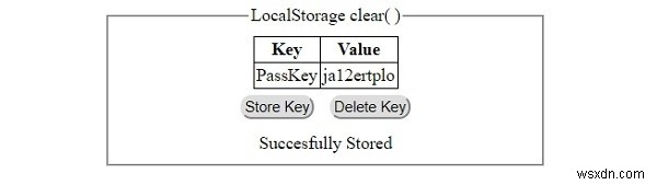 HTML DOM localStorage clear() 메서드 – 웹 스토리지 전체 삭제 방법