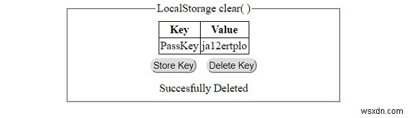 HTML DOM localStorage clear() 메서드 – 웹 스토리지 전체 삭제 방법
