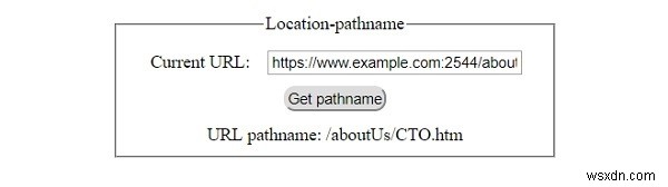 HTML DOM Location pathname 속성 – URL 경로명 가져오기와 설정하기