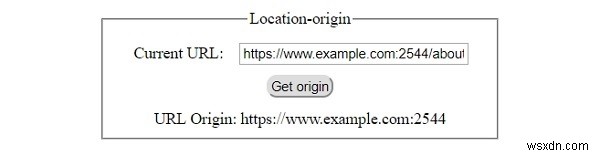 HTML DOM Location origin 속성 – URL의 출처(Origin)를 확인하는 방법
