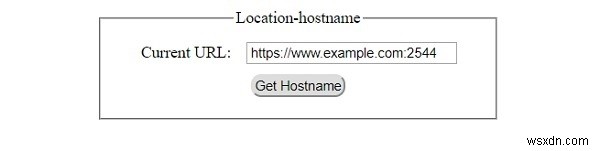 HTML DOM Location hostname 속성 – URL의 호스트 이름 가져오기 및 설정하기