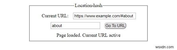 HTML DOM Location hash 속성 – URL 앵커(#) 부분 읽고 설정하는 방법