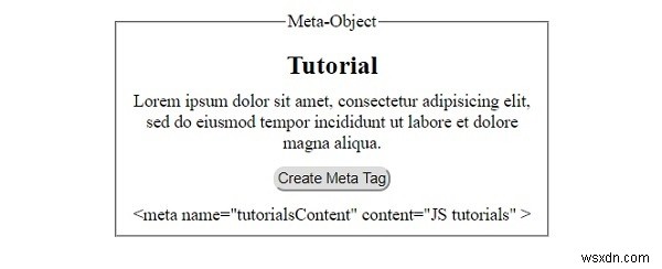 HTML DOM Meta 객체 –  meta  요소를 다루는 방법과 주요 속성