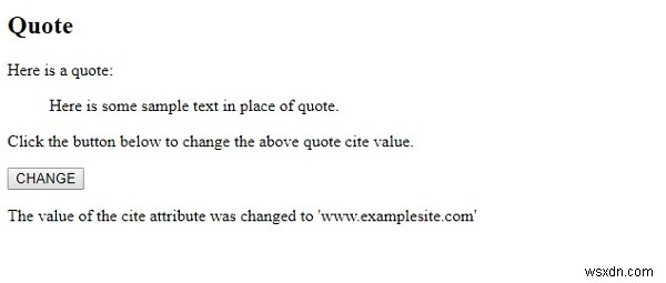 HTML DOM blockquote cite 속성 완벽 정리: 인용문 출처 URL 설정 방법