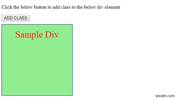 HTML DOM classList 속성 – CSS 클래스 추가·삭제·토글하기