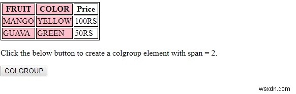 HTML DOM ColumnGroup 객체 완벽 가이드: 테이블 열 스타일링의 핵심