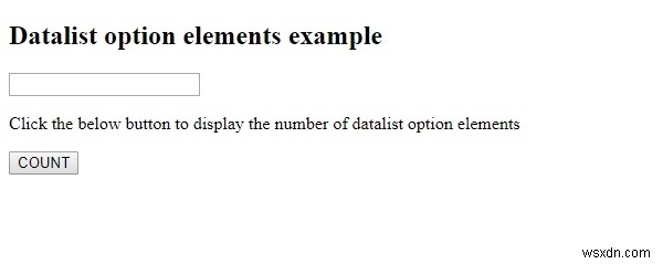 HTML DOM Datalist options 컬렉션 – 속성, 메서드와 활용 예제