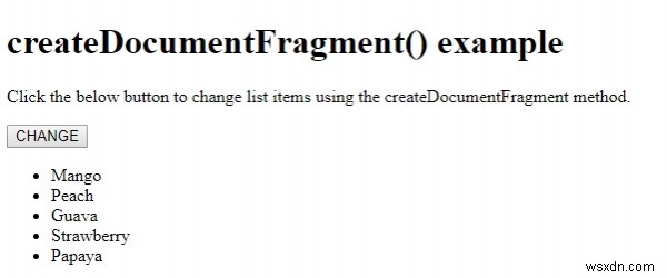 HTML DOM createDocumentFragment() 메서드 완벽 정리 – 문서 조각 생성과 활용법