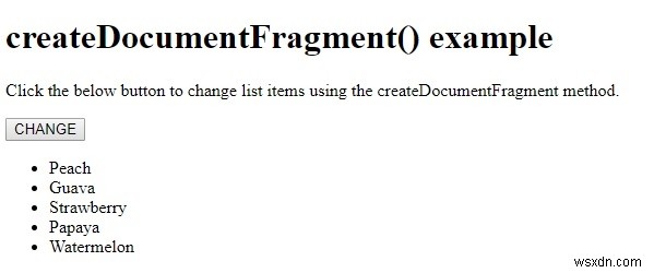 HTML DOM createDocumentFragment() 메서드 완벽 정리 – 문서 조각 생성과 활용법