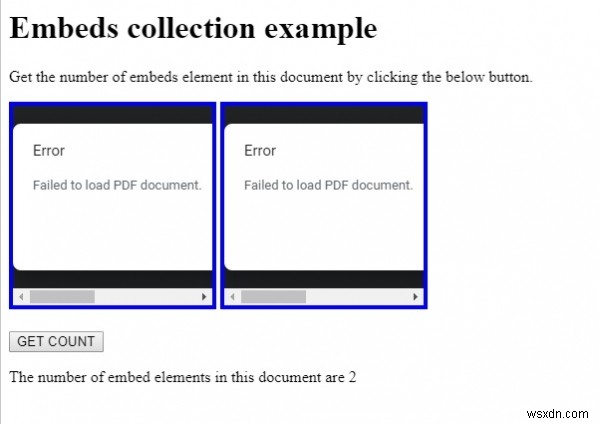HTML DOM embeds 컬렉션 완벽 가이드 – 사용법과 예제