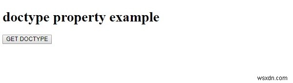 HTML DOM doctype 속성 완벽 가이드: 문서 유형 선언(DTD) 확인 방법