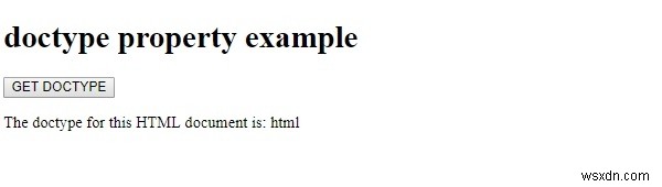 HTML DOM doctype 속성 완벽 가이드: 문서 유형 선언(DTD) 확인 방법
