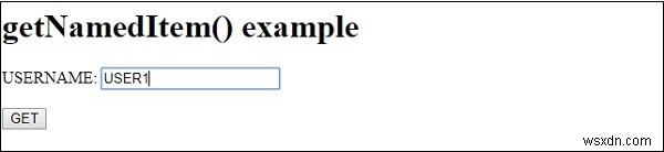 HTML DOM getNamedItem() 메서드 완벽 정리